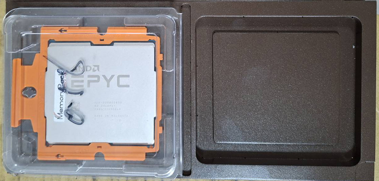 sp5 amd cpu epyc plastic box clamshell packaging